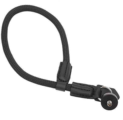 Hand Wrist Strap, with 1 4 Adapter Screw for Osmo Mobile 2 3 4 Stabilizer Camera(Black) Nylon Safety Belt Lanyard 1 4in Nylon Anti Lost Rope Inch Wrist OM Handheld Ballhead