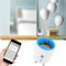 Prise EU Sécurisée à Haute efficacité EU Z-Wave Remote Socket, pour Vera/Zipato, avec Fonction de Contrôle ON/OFF Indépendante (version européenne)
