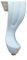 GAJUST Möbelfüße, bronzefarbenes Metall, Sofa-Beine, schlangenförmige Schränke, Füße, Bett, TV-Schrankbeine, 14 cm Höhe (Farbe: Weiß), 4 Stück