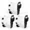 3 Rollen DK-11209 Adress-Etiketten (29mm x 62mm, 800 Stk pro Rolle) Schwarz auf Weiß, Kompatibel mit Brother QL-Druckern, Thermopapier für klare Bilder und Barcodes