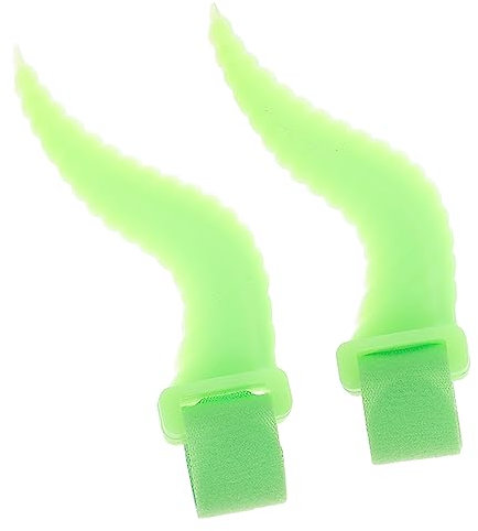 KONTONTY 1paar Kopfband Teufelshörner Für Kopfhörer Halloween Zubehör Für Gaming-headsets Mit Verstellbarem Haken Und Befestigung Kreative Kopfbedeckung Leicht Zu Installieren Passend