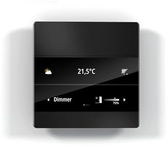 enertex MeTa² KNX Standard Raumcontroller (Schwarz)