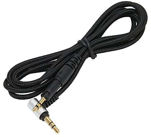 RASTKY Braided Headphone Cable Fit for AudioTechnica ATH-M50X M40X M70X Headsets