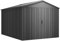Hoggar - Abri de Jardin métal Pioneer Y90 – Structure autoportante - Portes renforcées - Serrure avec clé Incluse - Piliers en V - Plafond Robuste - Cabane extérieur 262x303x213cm – 7,94m2