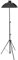 Dartboard Stand with Freestanding Tripod Foldable Steel Heavy Duty Easy To Assemble Dart Board Stand Holder