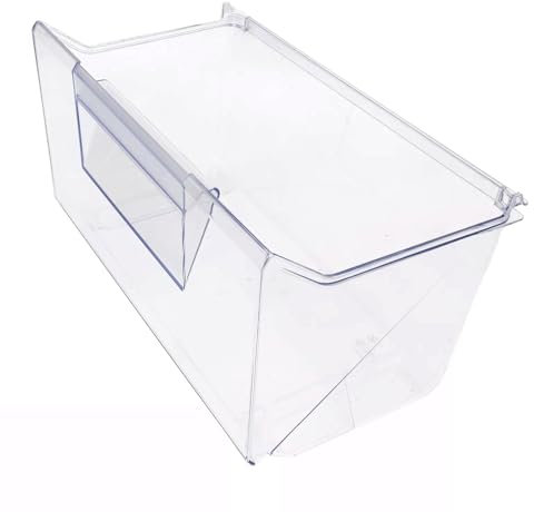 SPARES2GO Lower Bottom Drawer for Zanussi ZBB25431SA ZBB27450SA ZBB28475S Fridge Freezer (405 x 216 mm)