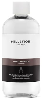 Millefiori Milano Nachfüllpackung für katalytische Lampe, 500 ml, Vanilla And Wood
