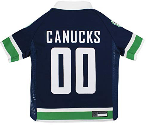 Pets First NHL Vancouver Canucks Trikot für Hunde & Katzen, Größe X-Small. - Lassen Sie Ihr Haustier EIN echter NHL-Fan Sein!