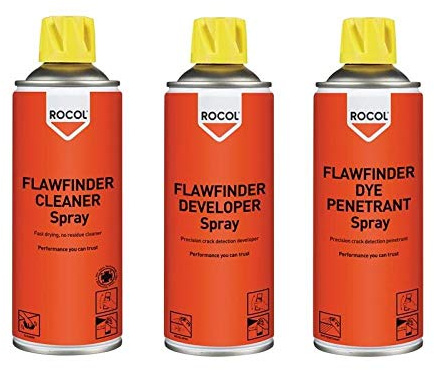 Rocol ROC63181 FLAWFINDER System KIT (3 X AEROSOLS)