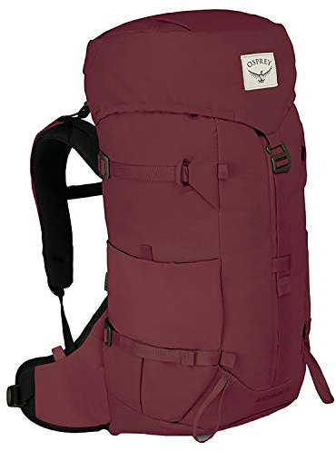 Osprey Damen Hiking Backpack Wanderrucksack, Schlammrot, O/S