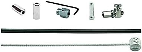 XLC Bremszugkit für Rollerbrakes BR-X95 (170/235cm | 1 Nippel | schwarz)