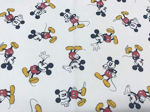 textil pertex Disney Stoffe Mickey Maus original 100% Popeline Baumwolle