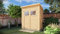 Alpholz Gerätehaus Mollie 191x139 cm Fichtenholz 14 mm Wandstärke Pultdach Gartenschuppen mit Montagematerial