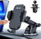 andobil Soporte Móvil Coche [Estable y Robusto de Vanguardia] 3 en 1 con Ventosa para Salpicadero/Parabrisa/Rejilla 360° Rotación Compatible con iPhone 14 Samsung Xiaomi