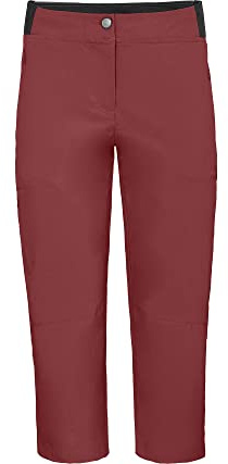 Bergson Aalborg Vario 7/8 | Damen 7/8 Wanderhose, recycelt, elastisch, sportlich, Rosewood [799], 46 - Damen