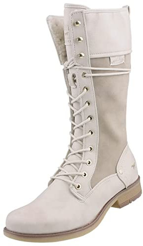 Mustang Stivali Donna 1295-606, Numero:37 EU, Colore:Beige
