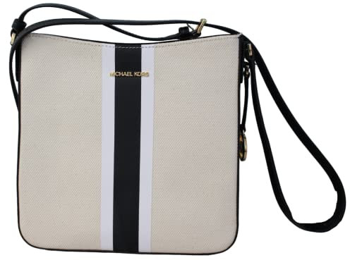 Michael Kors Jet-Set Messenger-Tasche in Schwarz , L, Schwarz