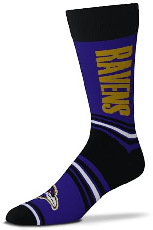 Fanatics for Bare Feet NFL Go Team Socks Socken (40-46, Baltimore Ravens)