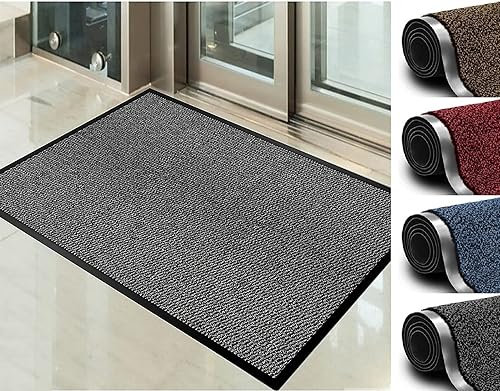 Abaseen 120x180 cm Door Matts Indoor | Non Slip Rubber Backed Door Mats Outdoor | Heavy Duty Super Absorbent Doormats | Kitchen Mat | Floor Mat | Small, Medium, Large, Extra Large Washable Door Mat