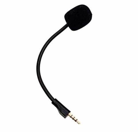 NewTH Micro de jeu de rechange pour casque Steelseries Arctis 1 - Perche de microphone amovible pour casque de jeu PS4 Pro PS5 Xbox One X ordinateur PC Mac jack 3,5 mm suppression du bruit