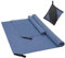 Comius Sharp Mikrofaser-Handtuch 2 Sets, Hand-Gesichtstuch für Mann und Frau, schnell trocknende Mikrofasertücher für Sport Yoga Fitnessstudio Reisen Strand, 180x60cm + 80x40cm (Blau2)