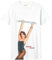 Sony Trainings-Saison T-Shirt, weiß, XL