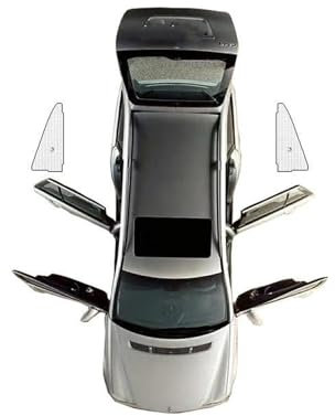 Automobile Coprisole Per Per TTS 2008-2014 Auto Parasole Coperture Tende Su Auto Finestre Estate Protezione Solare Finestre Copertura Tende Da Sole Parti Parasole Per Macchina(Rear Windows)