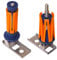 Fix&Go-Adapter Puffer • 2er-Pack (PP09) Passe im Handumdrehen Fast alle runden Zelt- und Markisenstangen an die Fix&Go Ankerplatte 2.0 an! Orange