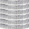 We Moment Zone 6-Pakete Silber Fransen Girlande Metallic, Metallic-Folien-Fransengirlande Hängedekoration aus Kunststoff, Mottoparty, Geburstag, Hochzeit, Karneval, Party Deko 30 cm x 18 m