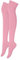 Alanna Jones Girls Ladies Women Plain Over The Knee High Microfiber Socks Cotton Rich Thigh Socks Leg Warmer for Casual Daily Wear UK Size 4-6.5 (Baby Pink)