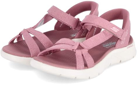 Skechers GO Walk Flex Sandal Illuminate, Sandalia Mujer, Purple, 37 EU
