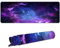 Ksriylm Gaming Mauspad, Groß Büro Zuhause Farbig Mousepad XL 31,5 x 11,8 Zoll Tastatur Schreibtischmatte Wasserdichtes Mousepad rutschfeste Gummibasis schreibtischunterlage für PC, Laptop,Sternenfeld