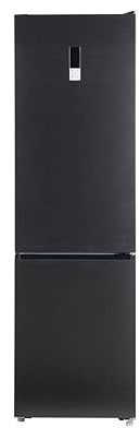 PKM Wolkenstein Kühl- Gefrierkombination WKG456ENFDDIX | Dark Inox Design | 456 Liter Nutzinhalt | NoFrost