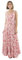Coline - Robe Longue bohème imprimé Pastel - Couleur : Rose - Taille : L/XL