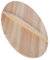 GRADENEVE Holz Wok Deckel Mit Griff Leichter Ergonomischer Topfdeckel Aus Naturholz Für Anti-überlauf Und Dampferhalt Für Kochliebhaber