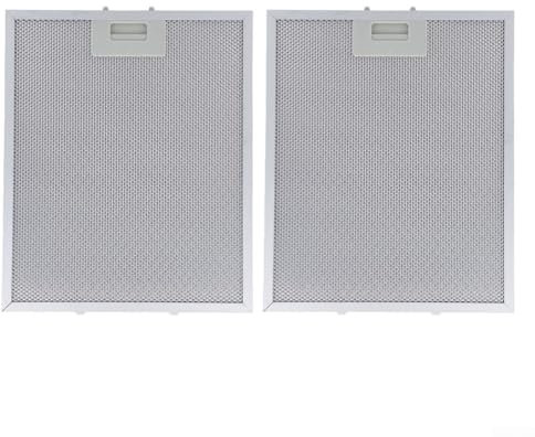 HOgardenME 2 filtros de campana extractora, filtros de grasa de aluminio para campana extractora de 5 capas para extractor RANGEMASTER campana extractora de malla
