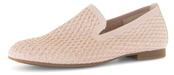 Gabor Damen Slipper, Frauen Slipper, Mokassins,Pass-Form,Pflege-leicht,Plateau,qualitaet,Respira,rustikal,sensitiv,Rouge (Glitter),41 EU / 7.5 UK