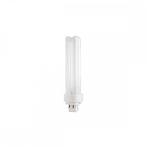 GE de bajo consumo iluminación 4 pin doble tubo CFL 18 W G24q-2 Cool White