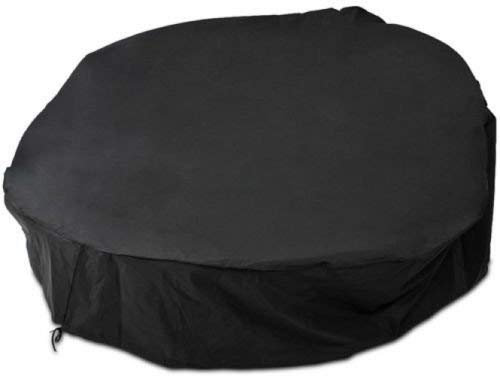 Garden Haven (TM) Black Rattan Day Bed Lounger Rain Cover