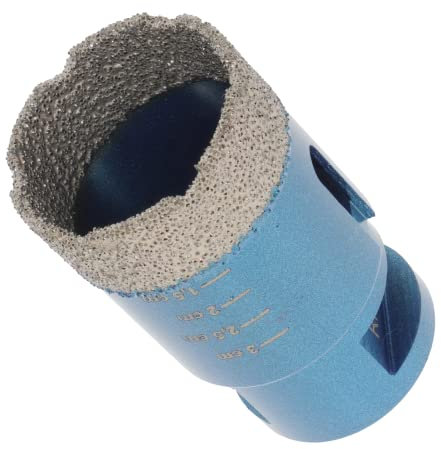 PRODIAMANT Foret à carrelage diamanté 35 mm x M14 Carrelage, grès cérame, céramique pour meuleuse d'angle Qualité Premium