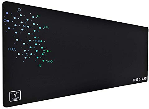 THE G-LAB - PAD Yttrium - Rutschfestes Mauspad XXL 900 * 400 * 4mm für Mäuse, Tastaturen und Gamingzubehör