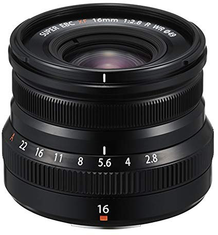 Fujifilm Fujinon XF16mmF2.8 R WR Objektiv - Schwarz
