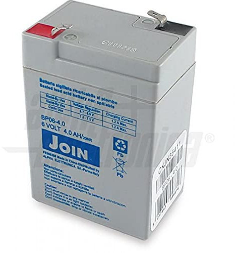 ALPHA ELETTRONICA BATTERIA AL PIOMBO 6V 4.0 BP06-4.0