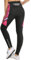 NICEWIN Radlerhose Fahrradhose Damen Lang mit Sitzpolster 4D Gepolsterte Winter Thermo Radhose Atmungsaktiv stoßfeste Tights Elastisch Hosen,XL,Rot-Thermo Wolle