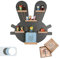 MR TEDDY BEAR Kinderregal Hase | Holzregal für die Toniebox und Tonies | Tonie-Regal hergestellt in der EU | Wandregal zum Spielen und Sammeln | Für Mädchen und Jungen | Anthrazit