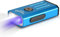 TrustFire Mini-X Lampe de Poche LED Porte-clés, 320LM Mini EDC Light, Petite Torche Portable légère (Blanc + UV (365nm) Double lumière, Corps Bleu Clair) …