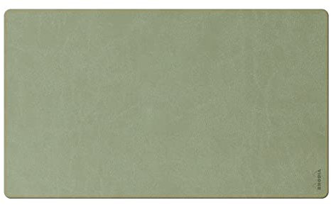 Rhodia 194318C - Schreibunterlage Rhodiarama 90x43 cm, flexibel, aus Kunstleder, ideal für Home Office, 1 Stück, Celadon