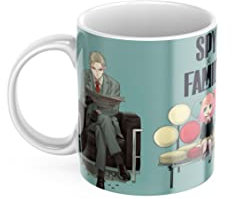 newseny Tasse Spy x Family Anime | Tasse Anya Spy x Family (Keramikbecher, 320 ml) (sitzend)