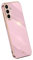 Topme Custodia in Silicone per Samsung Galaxy A54 5G (6.4 Inches), [ Cover per Telefono in Stile Bordo Dorato] - Viola