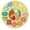 ORANGE TREE Toys Woodland Animals Kinder-Lehruhr – Zählbrett und Uhr aus Holz – Montessori-Formsortierer Holzpuzzles für 1 Jahr und Kleinkind, frühe Entwicklung & Aktivitätsspielzeug